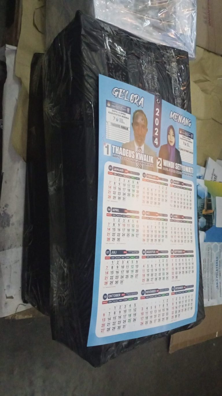 Pengiriman Kalender Caleg Partai 1